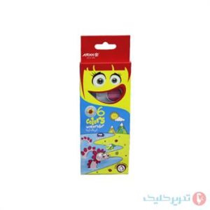 آبرنگ 6 رنگ آریا