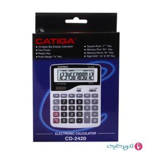 ماشین حساب کاتیگا CD2420 -12 RP